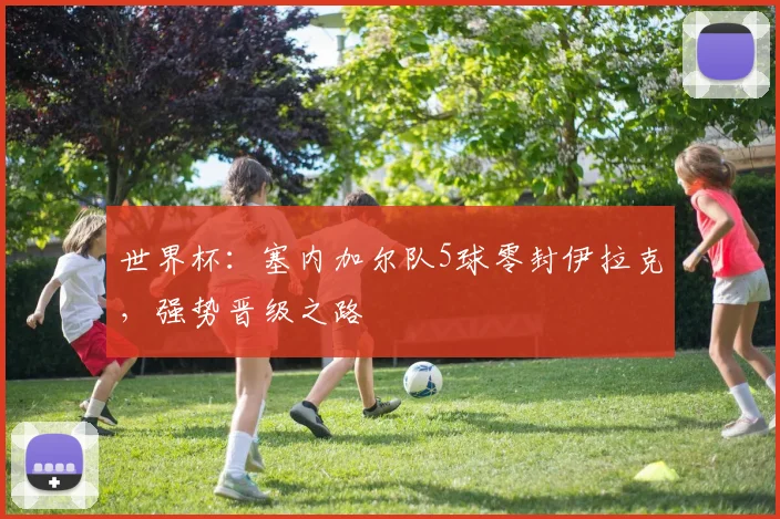 世界杯：塞内加尔队5球零封伊拉克，强势晋级之路